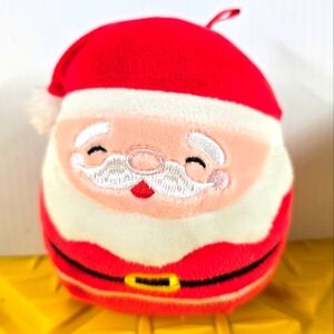 Holiday Santa Claus Squishmallow Christmas Ornament 4.5” Plush